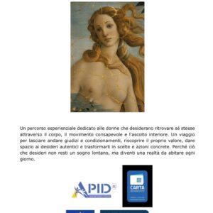 Ritrovo il mio valore nel corpo che abito